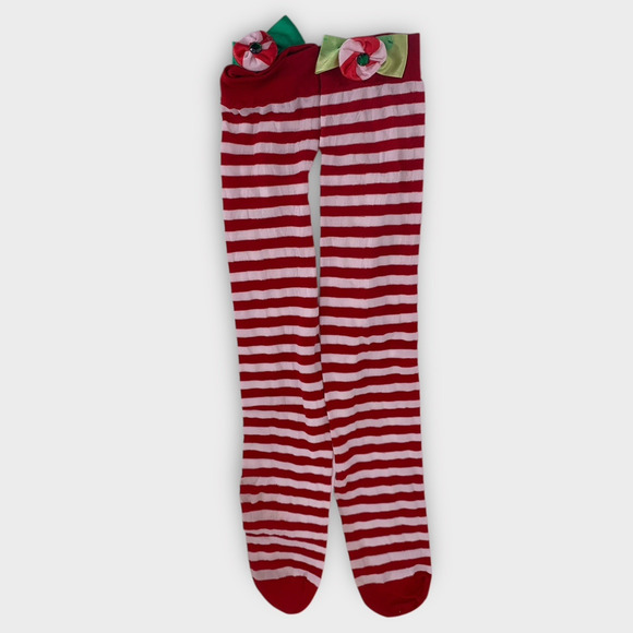 LEG AVENUE Y2K Sexy Candy Cane Mrs. Claus Santa Elf Costume Red Size Small - Picture 6 of 12